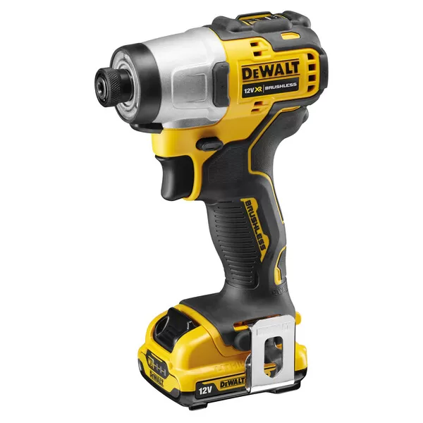 Aku bezuhlíková kombo sada nářadí 12V 2x3,0 Ah XR DeWALT DCK2111L2T