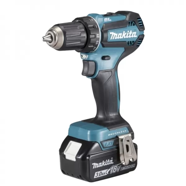 Aku bezuhlíkový šroubovák 18V 2x3,0Ah Makita DDF485RFJ