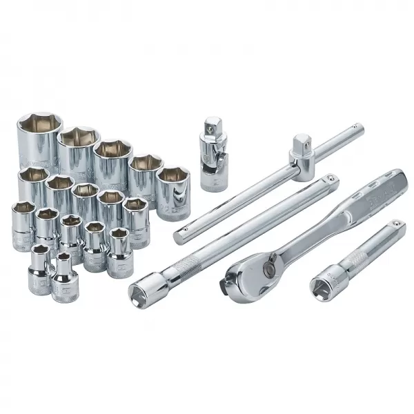 22dílná sada hlavic s ráčnou 1/2" DeWALT DWMT19241-1