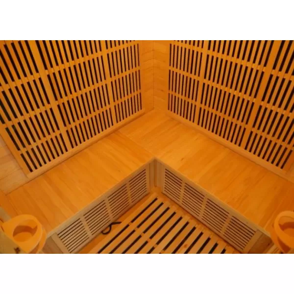 Infrasauna rohová DeLUXE 4005 Carbon