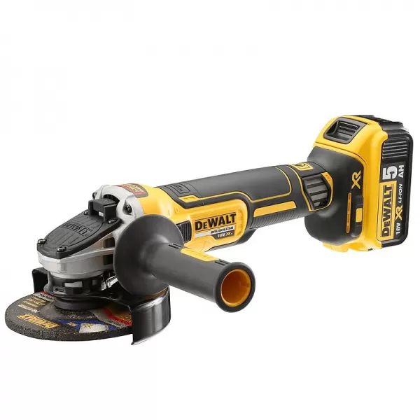 Aku úhlová bruska 125mm 18V 2x5,0AH DeWALT DCG405P2