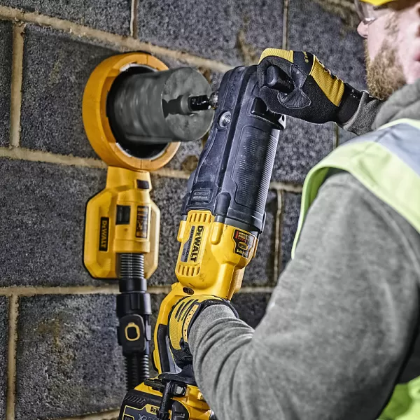 Aku vrtačka s velkým krouticím momentem bez aku DeWALT FLEXVOLT DCD470N