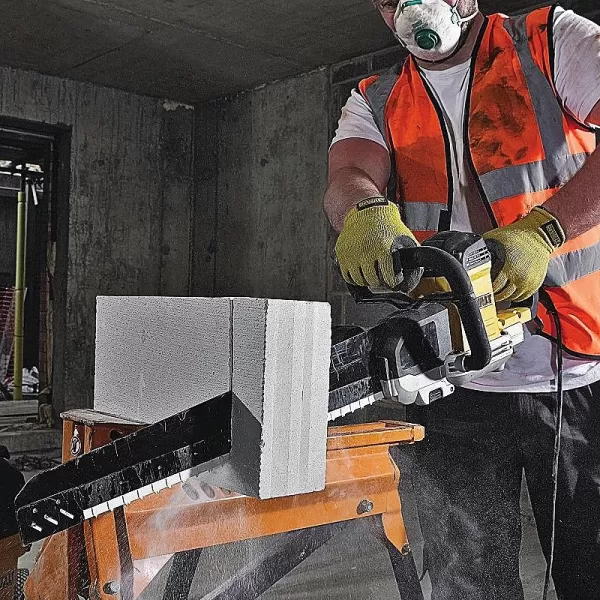 Pila Alligator 430mm se sadou plátků pro Porobeton DeWALT DWE399