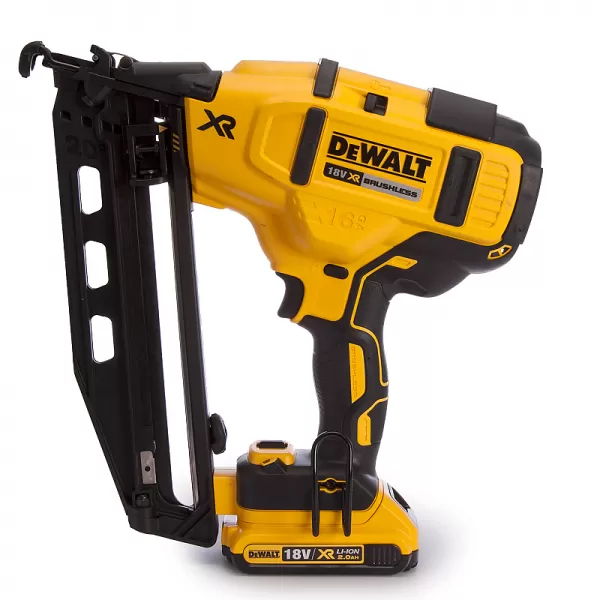 Bezuhlíková nastřelovací pistole 18 V XR Li-Ion 2x2,0 Ah DeWALT DCN660D2