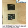 Infrasauna rohová DeLUXE 4005 Carbon
