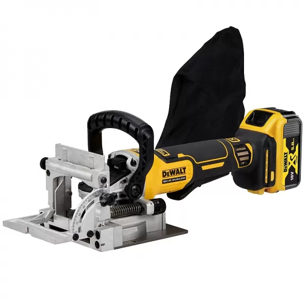Aku lamelovací frézka 18V 2x5,0Ah DeWALT DCW682P2