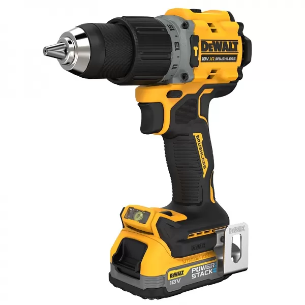 Aku příklepová vrtačka 18V 2x1,7Ah DeWALT POWERSTACK DCD805E2T