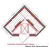 Infrasauna rohová DeLUXE 4005 Carbon