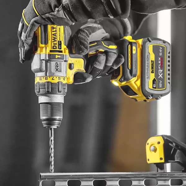 Aku příklepová vrtačka 18V 1x6,0 Ah DeWALT FLEXVOLT ADVANTAGE DCD999T1