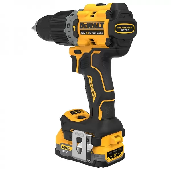 Aku příklepová vrtačka 18V 2x1,7Ah DeWALT POWERSTACK DCD805E2T
