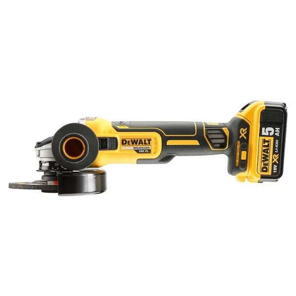 Aku úhlová bruska 125mm 18V 2x5,0AH DeWALT DCG405P2