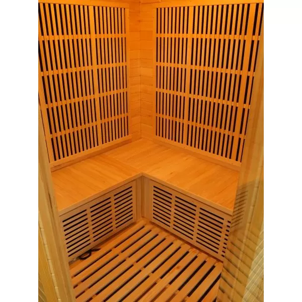 Infrasauna rohová DeLUXE 4005 Carbon