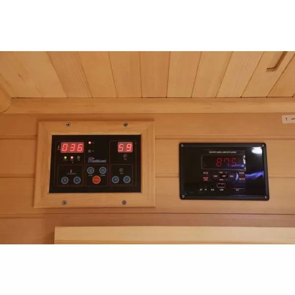 Infrasauna HealthLand DeLUXE 2222 Carbon BT