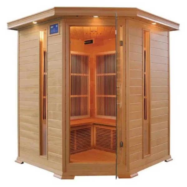 Infrasauna rohová DeLUXE 4005 Carbon