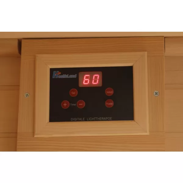 Infrasauna HealthLand DeLUXE 2222 Carbon BT