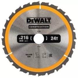 Pilový kotouč 216x30mm 24z ATB 5° DeWALT DT1952