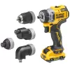 Aku vrtačka s multifunkční hlavou 12V 2x3,0Ah DeWALT DCD703L2T