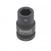 Nástrčná hlavice EXTREME IMPACT 1/2“ 20mm, krátká DeWALT DT7538