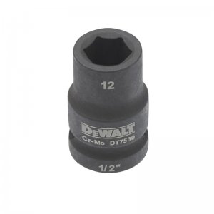 Nástrčná hlavice EXTREME IMPACT 1/2“ 16mm, krátká DeWALT DT7534
