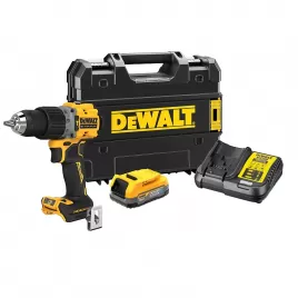 Aku příklepová vrtačka 18V 1x1,7Ah DeWALT POWERSTACK DCD805E1T