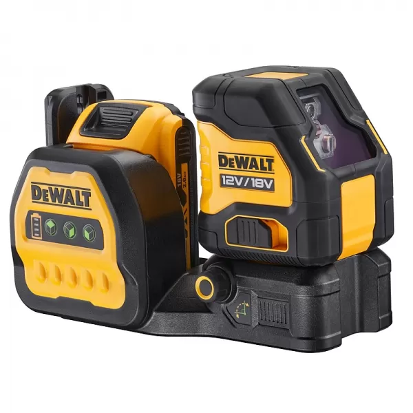 Aku zelený křížový laser 18V 1x2,0Ah DeWALT DCE088D1G18