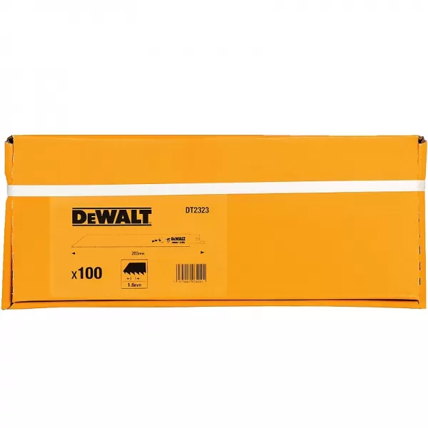 Pilové plátky na dřevo 228mm pro mečové pily (100ks) DeWALT DT2320