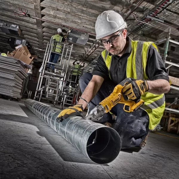 Aku nůžky na plech 18V bez aku DeWALT DCS491NT