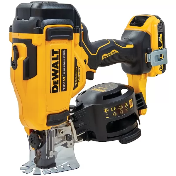 Aku pokrývačská hřebíkovačka 18V 2x2,0Ah DeWALT DCN45RND2
