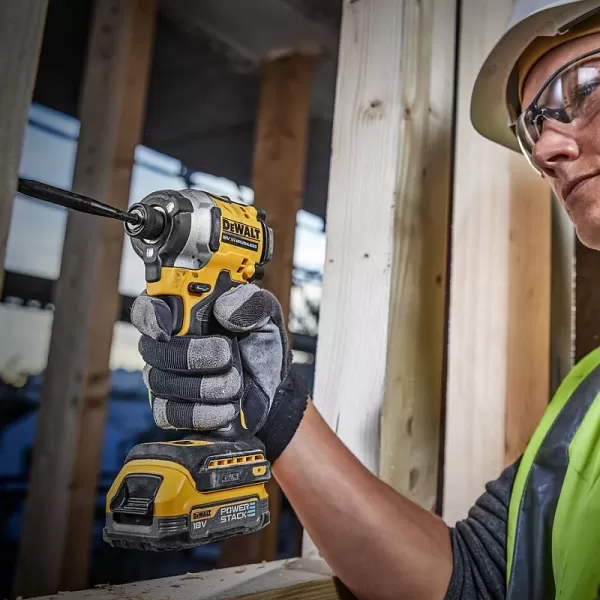 Aku rázový utahovák 18V 2x1,7Ah DeWALT POWERSTACK DCF850E2T