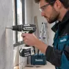 Aku bílý příklepový šroubovák Li-ion LXT 18V/2x3,0 Ah, Makpac Makita DHP482RFWJ
