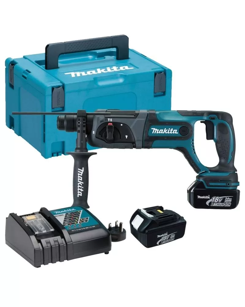 DHR241RTJ Aku kombinované kladivo Li-ion 18V/5,0Ah SDS-Plus Makita + DÁREK ZDARMA!