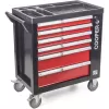 Dílenský vozík G21 Cooper 6, černo-červený 6350402