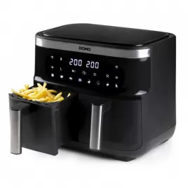 Dvojitá horkovzdušná fritéza 4 l DOMO Dvojitá horkovzdušná fritéza 4 l DOMO DO537FR