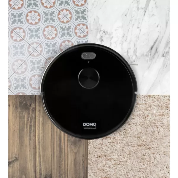 Robotický vysavač s čistící stanicí a mopem DOMO DO7298S