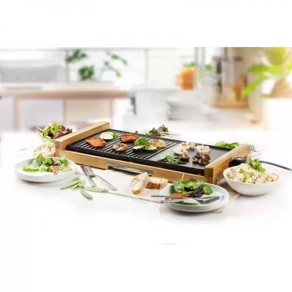 Elektrický stolní gril bambusový DOMO DO8311TP