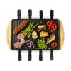 Bambusový Raclette gril DOMO DO9246G