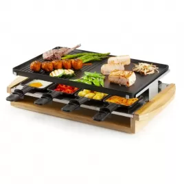 Bambusový Raclette gril DOMO DO9246G