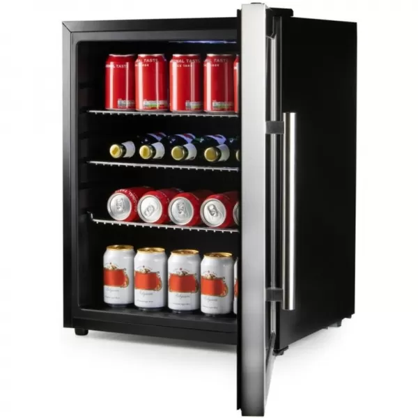 Barová lednice s skleněnými dveřimi 60 l DOMO DO91609BK