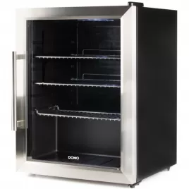 Barová lednice s skleněnými dveřimi 60 l DOMO DO91609BK