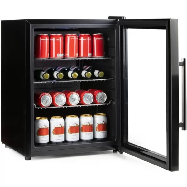 Barová lednice s skleněnými dveřimi 60 l DOMO DO91609BK