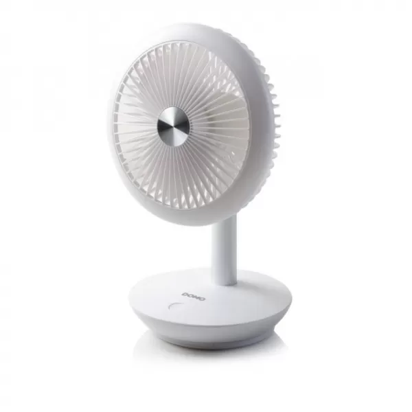 Stolní USB ventilátor s akumulátorem DOMO DO8147
