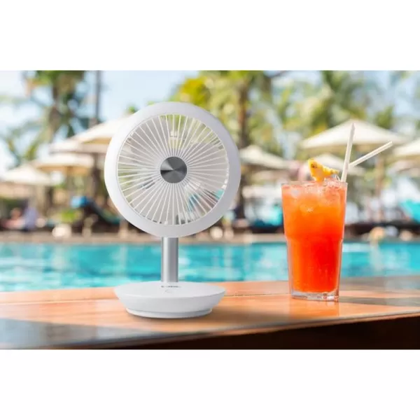 Stolní USB ventilátor s akumulátorem DOMO DO8147