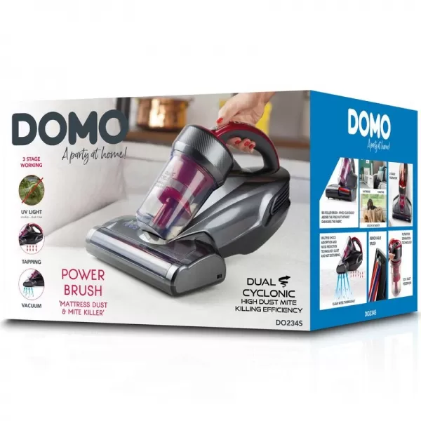 Ruční antibakteriální vysavač s UV lampou DOMO DO234S