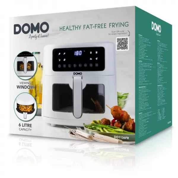 Horkovzdušná fritéza 6 l digitální DOMO DO1136FR