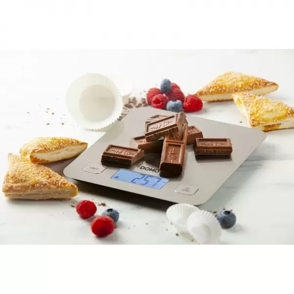 Digitální kuchyňská váha nerezová DOMO DO9239W