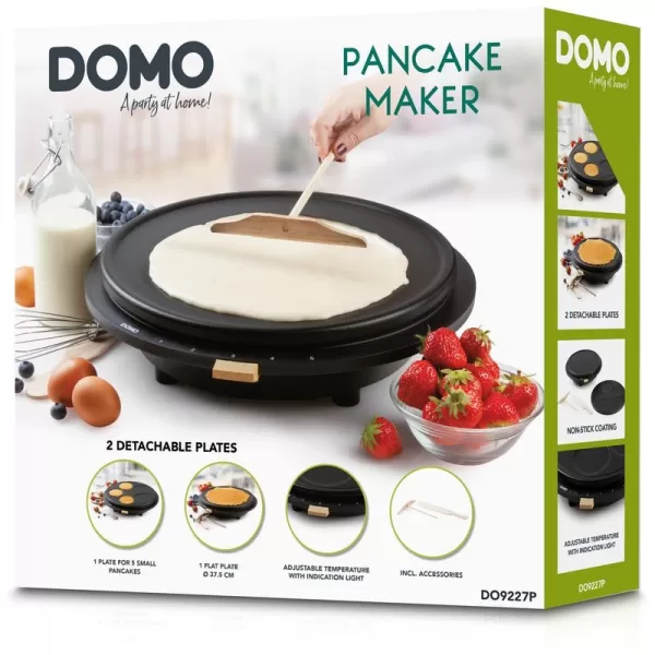 Palačinkovač a lívanečník 2v1 DOMO DO9227P