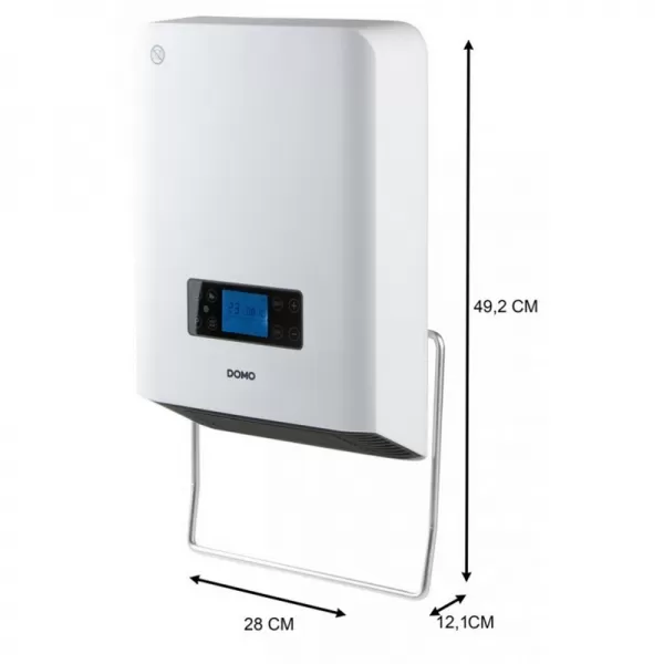 Elektrické topení do koupelny se sušákem DOMO DO7353H