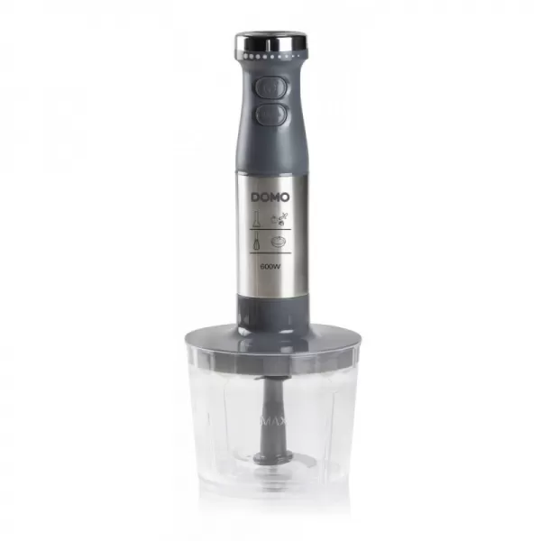 Tyčový mixér se sekáčkem nerez DOMO DO9226M