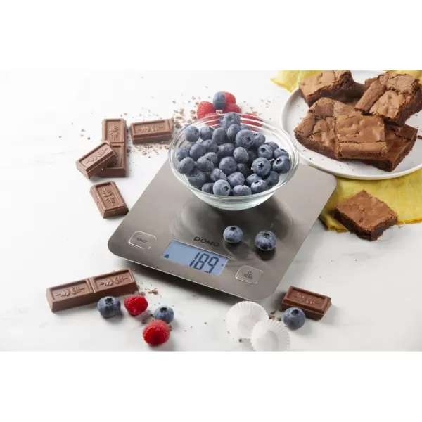 Digitální kuchyňská váha nerezová DOMO DO9239W