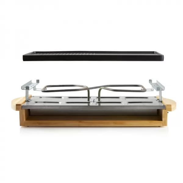Bambusový Raclette gril DOMO DO9246G